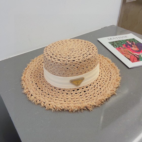 PRADA raffia hat