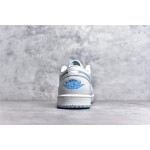 Air Jordan 1 low top blue and white
