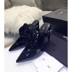 [Saint Laurent / Saint Laurent] YSL show live 18SS spring and summer show new ladies pointed high heels
