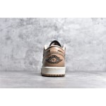 Air Jordan 1 Low Top Brown and Black