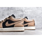 Air Jordan 1 Low Top Brown and Black