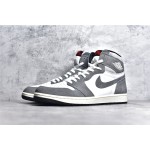 Air Jordan 1 High " Washed Black " Grey and Black
