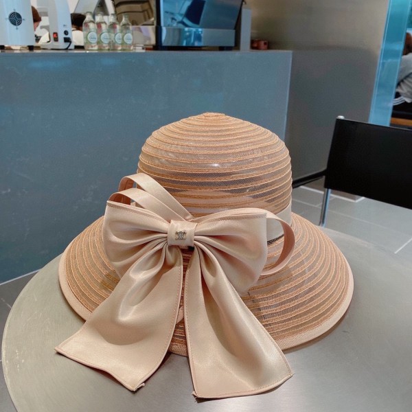 Celine organza new visor hat