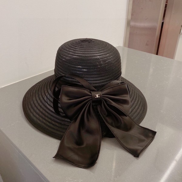 Celine organza new visor hat