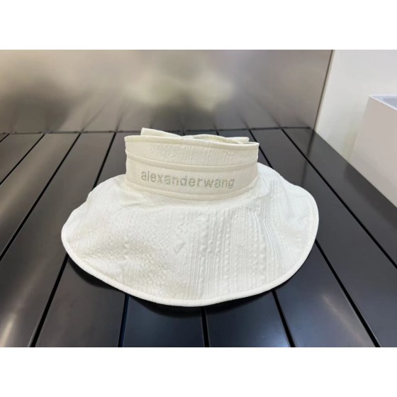 Wang Alexander's new large brim empty top hat