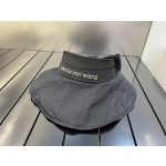 Wang Alexander's new large brim empty top hat