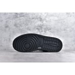 Air Jordan 1 Low Top Black Purple Yellow