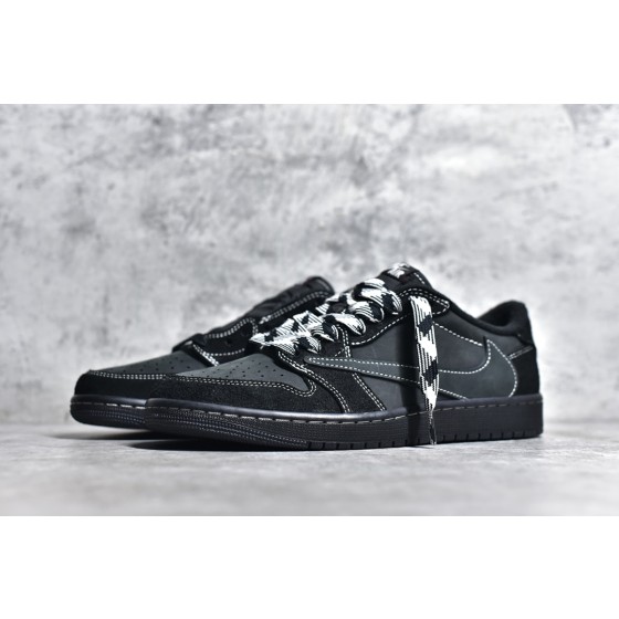 Air Jordan 1 x Travis Scott Black Knight Barbell Low Top