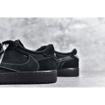 Air Jordan 1 x Travis Scott Black Knight Barbell Low Top