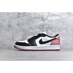 Air Jordan 1 Golf Black and White Pink