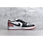 Air Jordan 1 Golf Black and White Pink