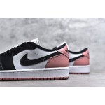 Air Jordan 1 Golf Black and White Pink