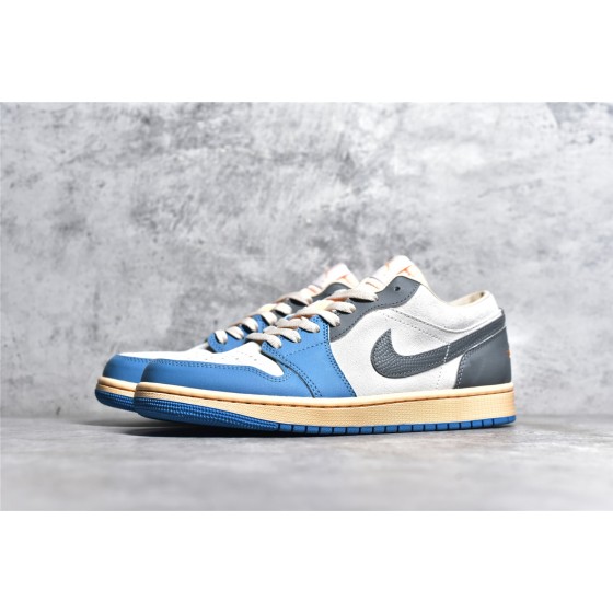 Air Jordan 1 Low Top Blue Grey