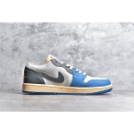 Air Jordan 1 Low Top Blue Grey