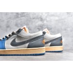 Air Jordan 1 Low Top Blue Grey