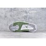 AIR JORDAN 4 Sage Sea Salt White Green Black