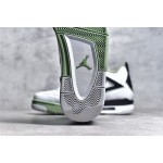 AIR JORDAN 4 Sage Sea Salt White Green Black