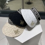 DIOR sun visor empty top hat