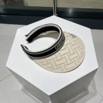 DIOR sun visor empty top hat