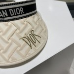DIOR sun visor empty top hat
