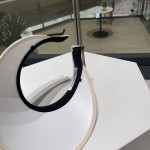 DIOR sun visor empty top hat