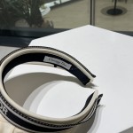 DIOR sun visor empty top hat