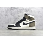 Air Jordan 1 Retro "Dark Mocha" Small Barb / Mocha Coffee