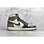 Air Jordan 1 Retro "Dark Mocha" Small Barb / Mocha Coffee