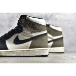 Air Jordan 1 Retro "Dark Mocha" Small Barb / Mocha Coffee