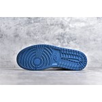 Air Jordan 1 MiD Grey White Blue