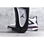 Air Jordan AJ4 Retro PSG Grand Paris White Purple