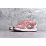 Air Jordan 1 Low Top Pink Velvet