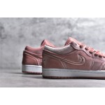 Air Jordan 1 Low Top Pink Velvet