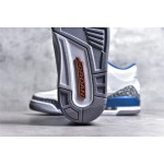 Air Jordan 3 White Blue Burst