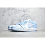 Air Jordan 1 light blue and white