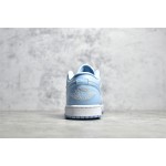Air Jordan 1 light blue and white