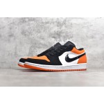 Air Jordan 1 Low Top Shatter Orange