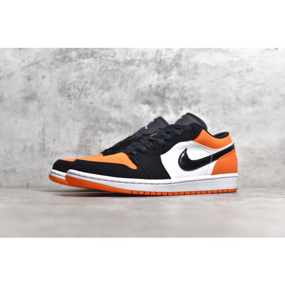 Air Jordan 1 Low Top Shatter Orange
