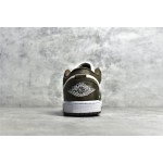 Air Jordan 1 laag legergroen