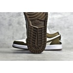 Air Jordan 1 laag legergroen