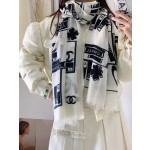 𝐂𝐡𝐚𝐧𝐞𝐥 cashmere scarf