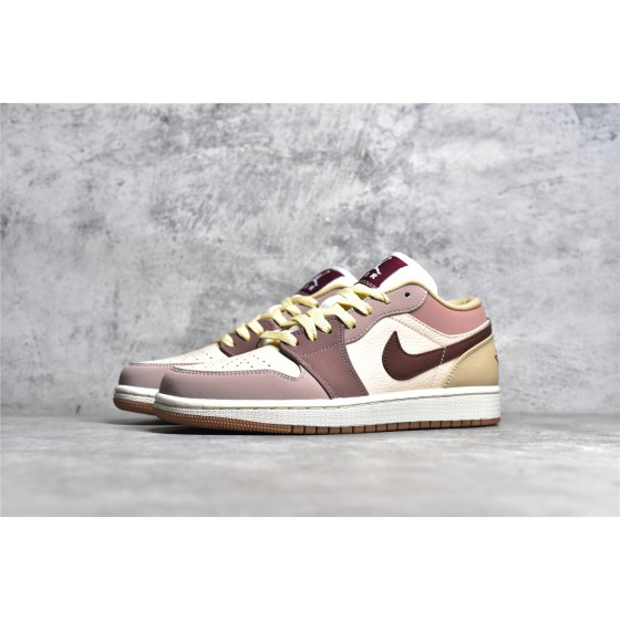 Air Jordan AJ1 Low/Mid Top Smoke Grey Purple Red