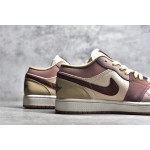 Air Jordan AJ1 Low/Mid Top Smoke Grey Purple Red