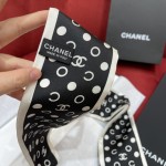 𝐂𝐡𝐚𝐧𝐞𝐥 Super multi-purpose, headbands, scarves, decorations are invincible 14 momme silk