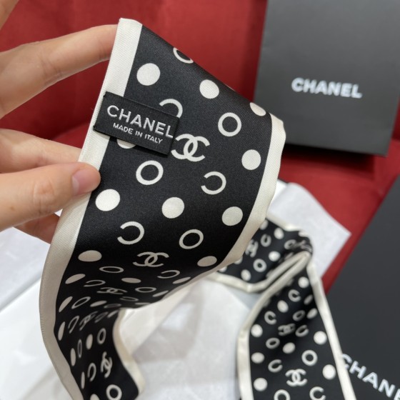 𝐂𝐡𝐚𝐧𝐞𝐥 Super multi-purpose, headbands, scarves, decorations are invincible 14 momme silk