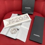 𝐂𝐡𝐚𝐧𝐞𝐥 Ribbon star combination hair tie 100% mulberry silk fabric