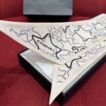 𝐂𝐡𝐚𝐧𝐞𝐥 Ribbon star combination hair tie 100% mulberry silk fabric