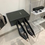 𝙎𝙖𝙞𝙣𝙩 𝙇𝙖𝙪𝙧𝙚𝙣𝙩 | 𝟐𝟎𝟐𝟐/𝐒𝐒 𝐧𝐞𝐰 YSL｜Saint Laurent Metal Toe Series Italian Leather Outsole