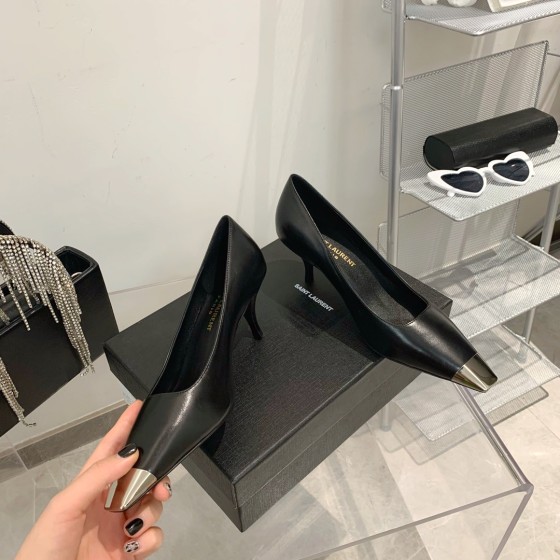 𝙎𝙖𝙞𝙣𝙩 𝙇𝙖𝙪𝙧𝙚𝙣𝙩 | 𝟐𝟎𝟐𝟐/𝐒𝐒 𝐧𝐞𝐰 YSL｜Saint Laurent Metal Toe Series Italian Leather Outsole