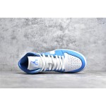 Air Jordan 1 MiD White Blue